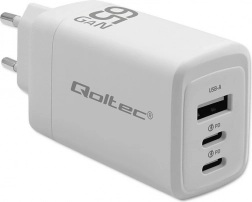 Ładowarka GaN 65W Biała