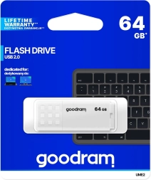 Pamięć USB GOODRAM UME2 64 GB biała