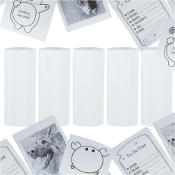 Papier termiczny do mini drukarki 5,7 cm x 4,5 m - 5 szt.