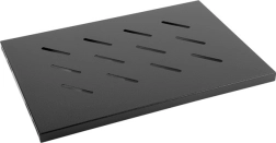 Półka do szaf rack 19" 1U, 450 mm, czarna