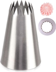 Tylka do dekorowania – otwarta gwiazda ze stali nierdzewnej