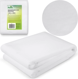 Zimowa osłona agrowłóknina PLONOS 1,6 × 20 m, 50 g/m² – biała