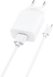 Szybka ładowarka Foneng 12W z USB i kablem USB‑C