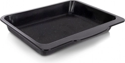 Emaliowana głęboka prostokątna blacha do pieczenia 40 × 35,5 × 5 cm