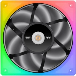 Wentylatory Thermaltake ToughFan RGB 120 mm, zestaw 3 szt., czarne