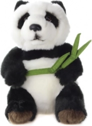 Pluszowa panda z bambusem 18 cm