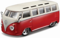 Bburago plus Volkswagen Van Samba czerwony