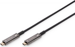 Hybrydowy aktywny kabel USB‑C – USB‑C 4K 60 Hz, 10 m