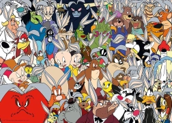 Puzzle LOONEY TUNES Challenge 1000 elementów Ravensburger