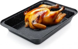 Granitowa prostokątna forma do pieczenia 37,5 × 25,5 × 5 cm VILDE