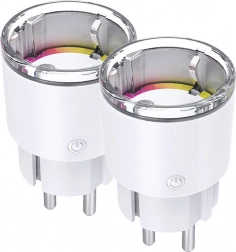 Inteligentne gniazdko GOSUND EP2-Z ZigBee 10A – podwójny pakiet