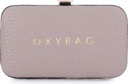 Podróżny zestaw do manicure w skórzanym etui Mocca