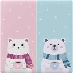 Dekoracyjna osłona do dotykowego włącznika SONOFF T5 1C – Cartoon