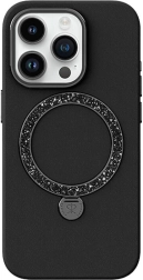 Etui Dancing Circle do iPhone 15 Pro Max (czarne)