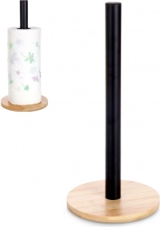 Metalowy stojak na papierowe ręczniki czarny 32,5 cm