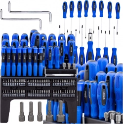 Profesjonalny zestaw śrubokrętów i bitów 101 szt. z organizerem