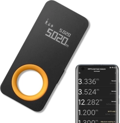 Inteligentny dalmierz laserowy Hoto z Bluetooth i wyświetlaczem OLED 30 m