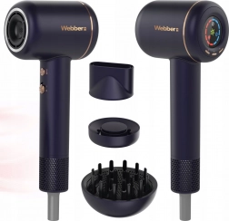 Suszarka do włosów 3w1 z jonizacją i regulacją, 1600 W WEBBER