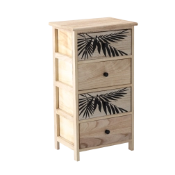 Komoda ZOFIA z 4 szufladami 40 × 29 × 73 cm