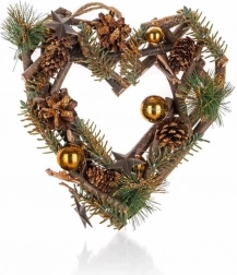 Lima Artic biała świeca stożkowa