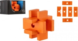 Drewniana łamigłówka BrainTwister w pudełku 8 × 5 × 5 cm