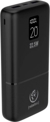 Powerbank Rebeltec P20 z LCD, 20000 mAh, PD 22,5 W
