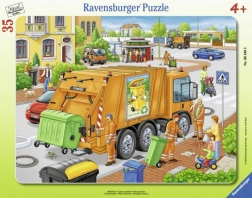 Ravensburger Puzzle Śmieciarka 35 elementów