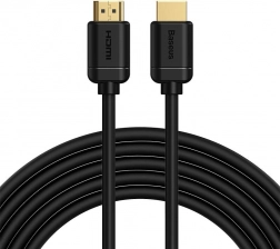 Baseus kabel HDMI 2.0 4K 60 Hz, 3D, HDR, 18 Gb/s, 5 m – czarny