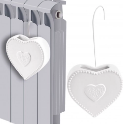 Ceramiczny nawilżacz na grzejnik w kształcie serca 200 ml