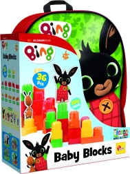 Klocki w plecaku Bing, 32 elementy