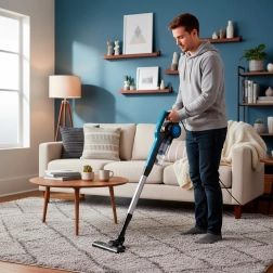 Odkurzacz pionowy 3w1 600 W z kablem i filtracją cyklonową