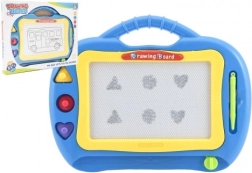 Magnetyczna tablica do rysowania dla dzieci, plastikowa, 2 kolory