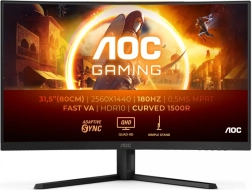 Zakrzywiony monitor gamingowy AOC CQ32G4VE 31,5" QHD 180Hz