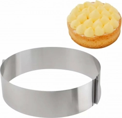 Ag858 regulowany rant do pieczenia 8 cm