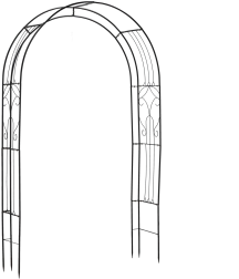 Metalowa pergola ogrodowa 145 × 38 × 240 cm