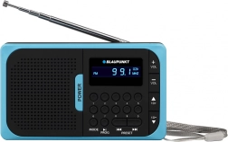 Kieszonkowe radio BLAUPUNKT PR5BL z FM, USB i microSD