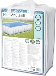 Pokrywa solarna 703 × 366 cm do basenów stelażowych BESTWAY