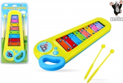 Dziecięcy ksylofon z motywem Krecika 33,5 × 14 cm