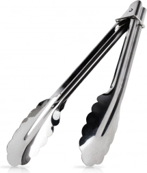 Nierdzewne szczypce kuchenne 22,5 cm