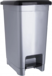 Wąski kosz na śmieci z pedałem 25 l