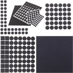 Zestaw filcowych podkładek pod meble 133 szt.