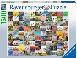 Ravensburger puzzle 99 rowerów 1500 elementów