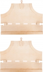 Small foot drewniana autostrada – skrzyżowanie T