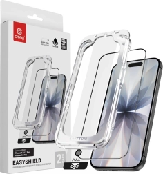 Szkło hartowane EasyShield 2‑Pack do iPhone 17 / iPhone 17 Pro / iPhone 16 Pro (2 szt.)
