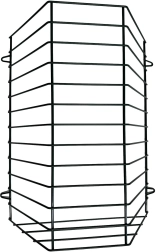 Boczne żłoby na siano dla królików, duże 40 × 35 × 13 cm