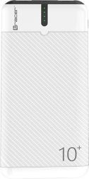 Powerbank Tracer EnerGo 10000 mAh biały/czarny