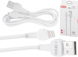 L-BRNO kabel Lightning szybkie ładowanie USB-A biały