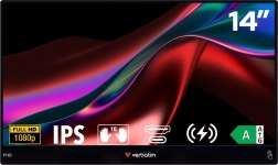 Przenośny bezprzewodowy dotykowy monitor Full HD Light