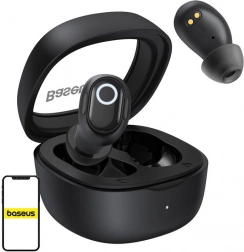 Słuchawki bezprzewodowe Baseus Bowie WM02 TWS (czarne)
