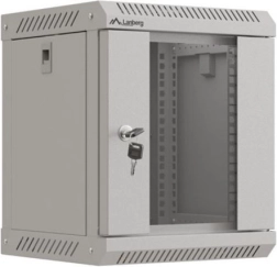 Lanberg 10" Rack ścienna szafka 6U 300x300 szara